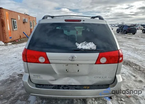 2007 Toyota Sienna Ce из США, поврежденный, VIN 5TDZK23C37S014257